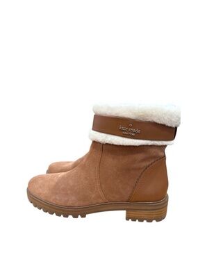 Kate Spade Bailee Winter Suede Boot- Warm Gingerbread Size 9